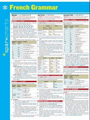 French Grammar Sparkcharts, Volume 21