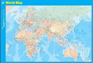 World Map Sparkcharts, 84