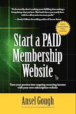 Start A Paid Membership Site