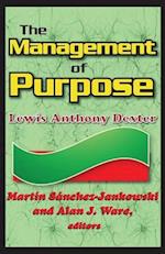 The Management of Purpose