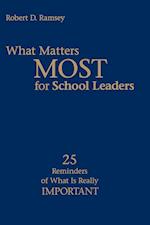 What Matters Most for School Leaders