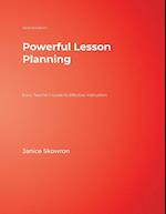 Powerful Lesson Planning