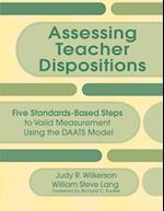 Assessing Teacher Dispositions