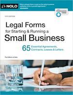 Legal Forms for Starting & Running a Small Business