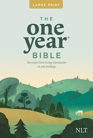 One Year Premium Slimline Bible-NLT-Large Print 10th Anniversary