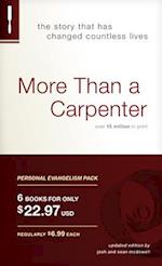 More Than a Carpenter Personal Evangelism 6pk
