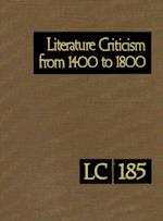 Literature Criticism from 1400 to 1800