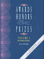 Awards, Honors & Prizes