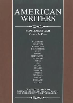 American Writers, Supplement XXII