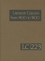 Literature Criticism from 1400 to 1800