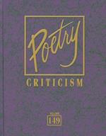 Poetry Criticism, Volume 149