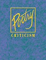 Poetry Criticism, Volume 153