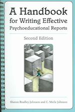Handbook for Writing Effective Psychoeducational Reports