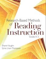 Research-Based Methods of Reading Instruction, Grades K-3