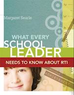 What Every School Leader Needs to Know about RTI