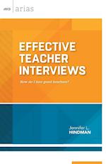 Effective Teacher Interviews