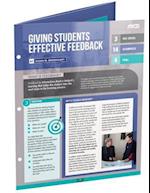 Giving Students Effective Feedback (Quick Reference Guide)