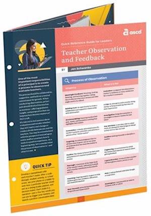 Teacher Observation and Feedback (Quick Reference Guide for Leaders)
