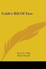 Cobb's Bill Of Fare