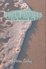 Bible Passages That Can Influence Your Life