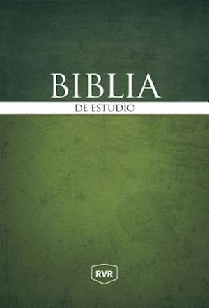 Santa Biblia de Estudio Reina Valera Revisada Rvr, Tapa Dura