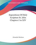 Expositions Of Holy Scripture St. John Chapters I to XIV