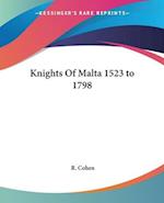 Knights Of Malta 1523 to 1798