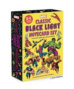 Marvel Classic Black Light Notecard Set: 24 Oversized Cards + Envelopes for Any and All Occasions