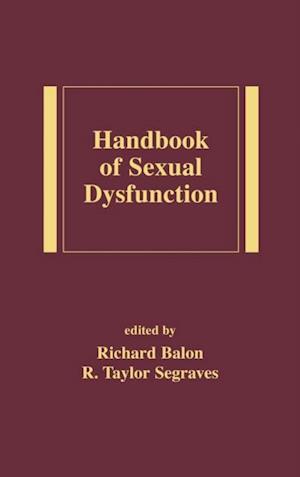 Handbook of Sexual Dysfunction