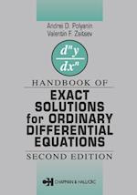 Handbook of Exact Solutions for Ordinary Differential Equations