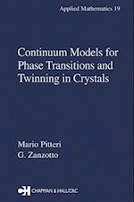 Continuum Models for Phase Transitions and Twinning in Crystals