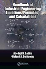 Handbook of Industrial Engineering Equations, Formulas, and Calculations