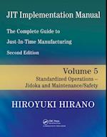 JIT Implementation Manual -- The Complete Guide to Just-In-Time Manufacturing