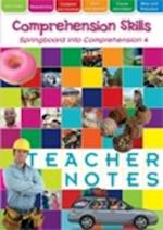 Springboard into Comprehension Level 4 Teacher's Notes