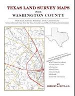 Texas Land Survey Maps for Washington County