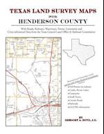 Texas Land Survey Maps for Henderson County