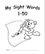 My Own Books(tm) Sight Words 1-50, 10-Pack