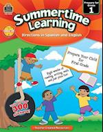 Summertime Learning Grd 1 - Spanish Directions