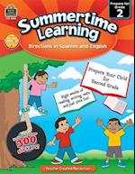 Summertime Learning Grd 2 - Spanish Directions