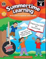 Summertime Learning Grd 4 - Spanish Directions