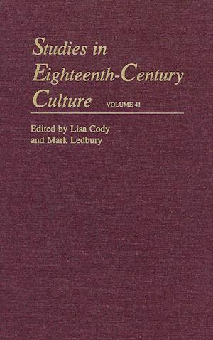 Studies in Eighteenth-Century Culture