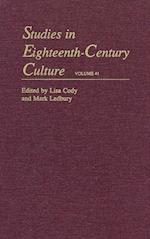 Studies in Eighteenth-Century Culture