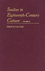 Studies in Eighteenth-Century Culture