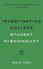Investigating College Student Misconduct