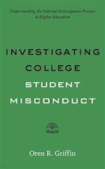 Investigating College Student Misconduct