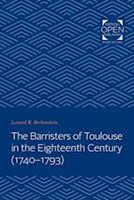 The Barristers of Toulouse in the Eighteenth Century (1740-1793)