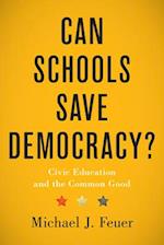 Can Schools Save Democracy?
