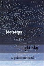 footsteps in the night sky