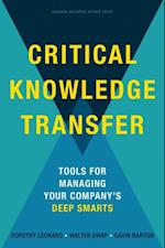 Critical Knowledge Transfer