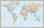 World Map-Laminated